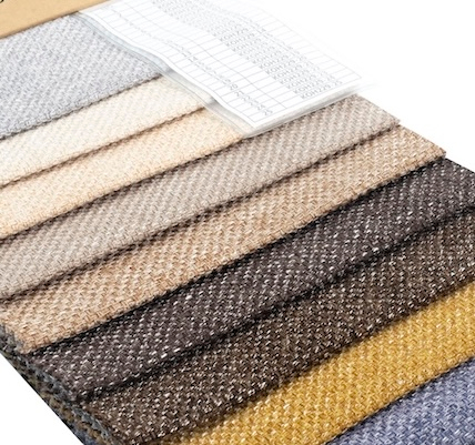 Upholstery Home Textile 80%Polyester 20%cotton Knitting Linen Fabric For Sofa Cover 